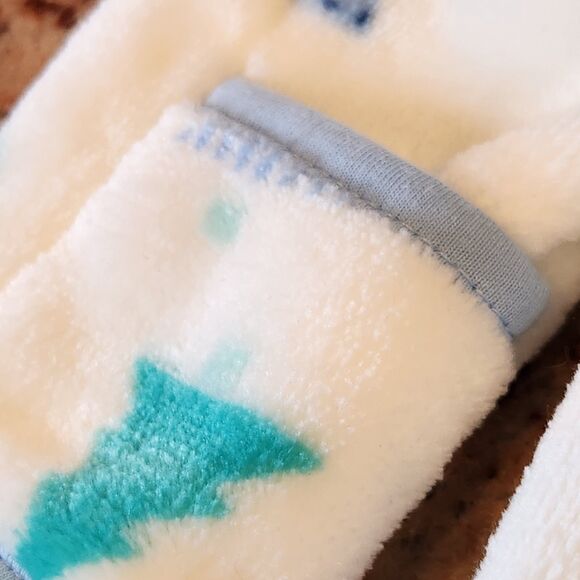 NWT Little Beginnings Tree Print Plush Bunting Pram 6-9M Unisex Hooded - Picture 12 of 15